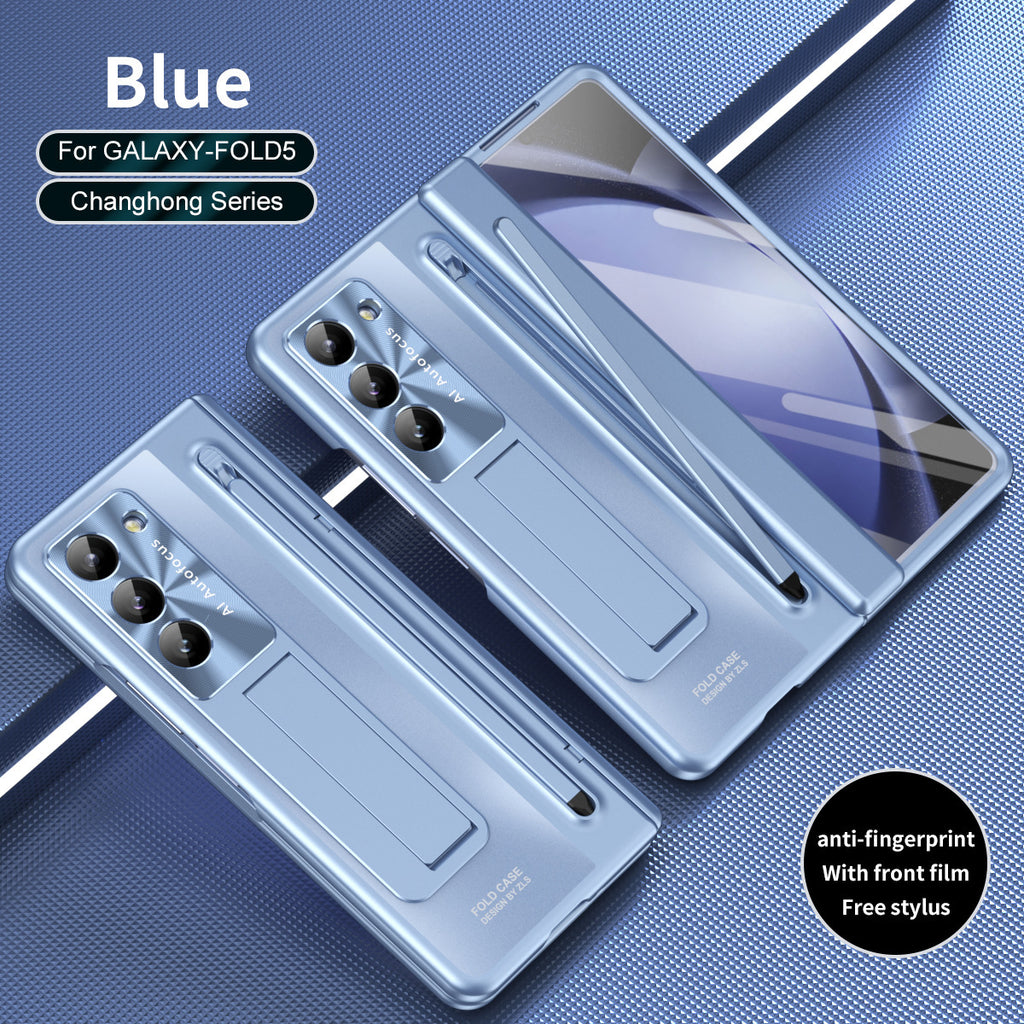 Capa protetora para celular Samsung Galaxy Z Fold6 com suporte integrado e caneta stylus, resistente a quedas. Compatível com Z Fold5.