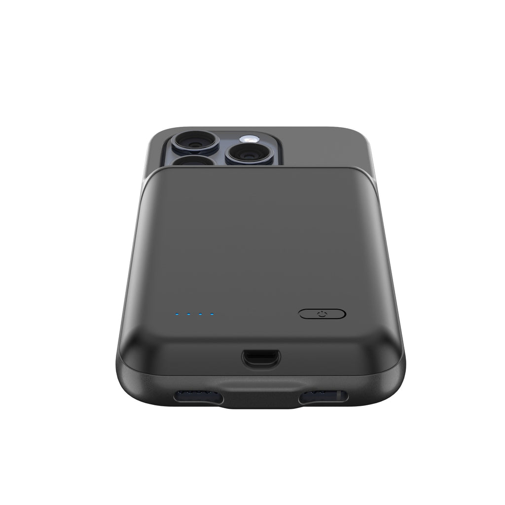 Compatível com Apple 12/13, incluindo o carregador portátil traseiro para iPhone 13 Pro Max com bateria de alta capacidade.