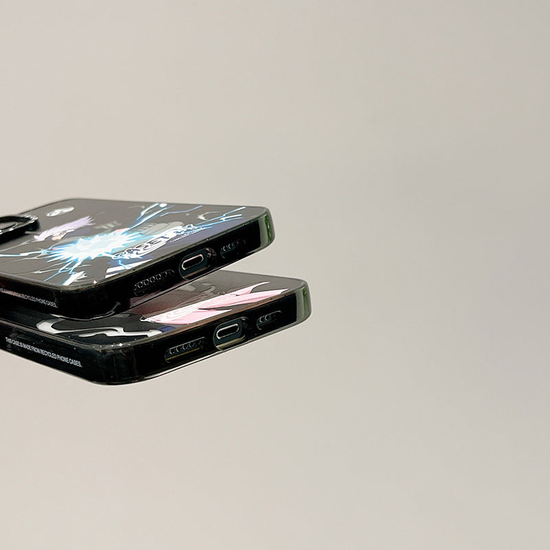 Versão atualizada do Naruto, capa para iPhone 15 Pro Max, modelo 14 Pro, da marca Trendy, com capa rígida de 13/12 polegadas.