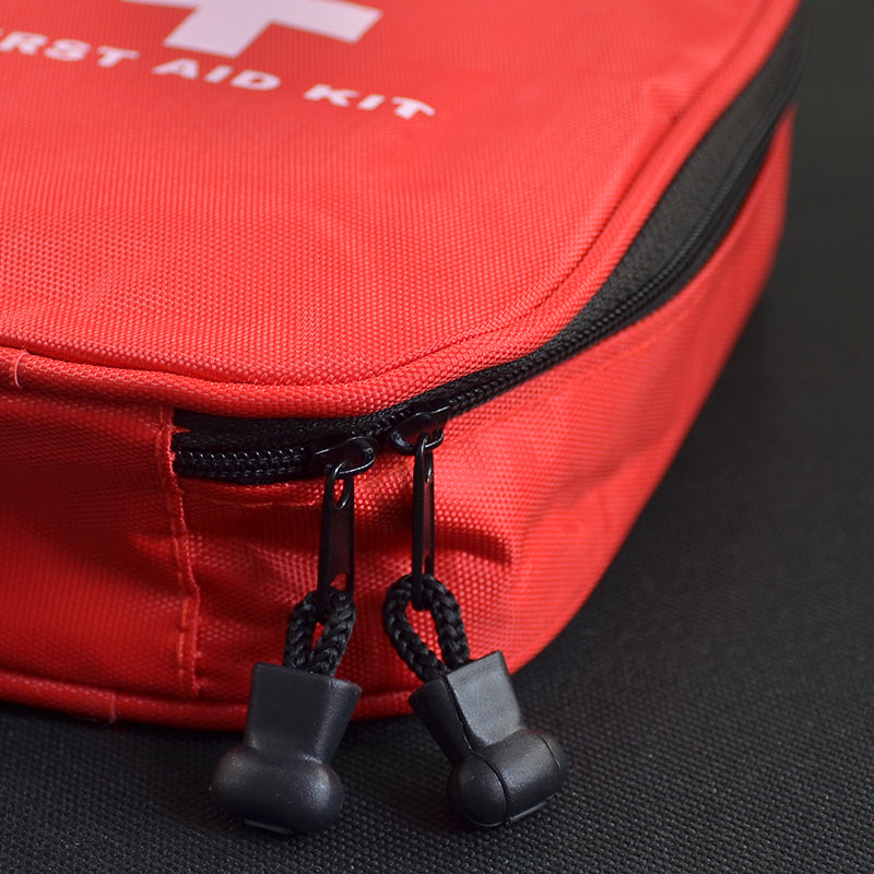 Kit de primeiros socorros para camping, trilhas e viagens de carro (25 peças) - Kit de emergência médica para tratamento e sobrevivência em áreas selvagens.
