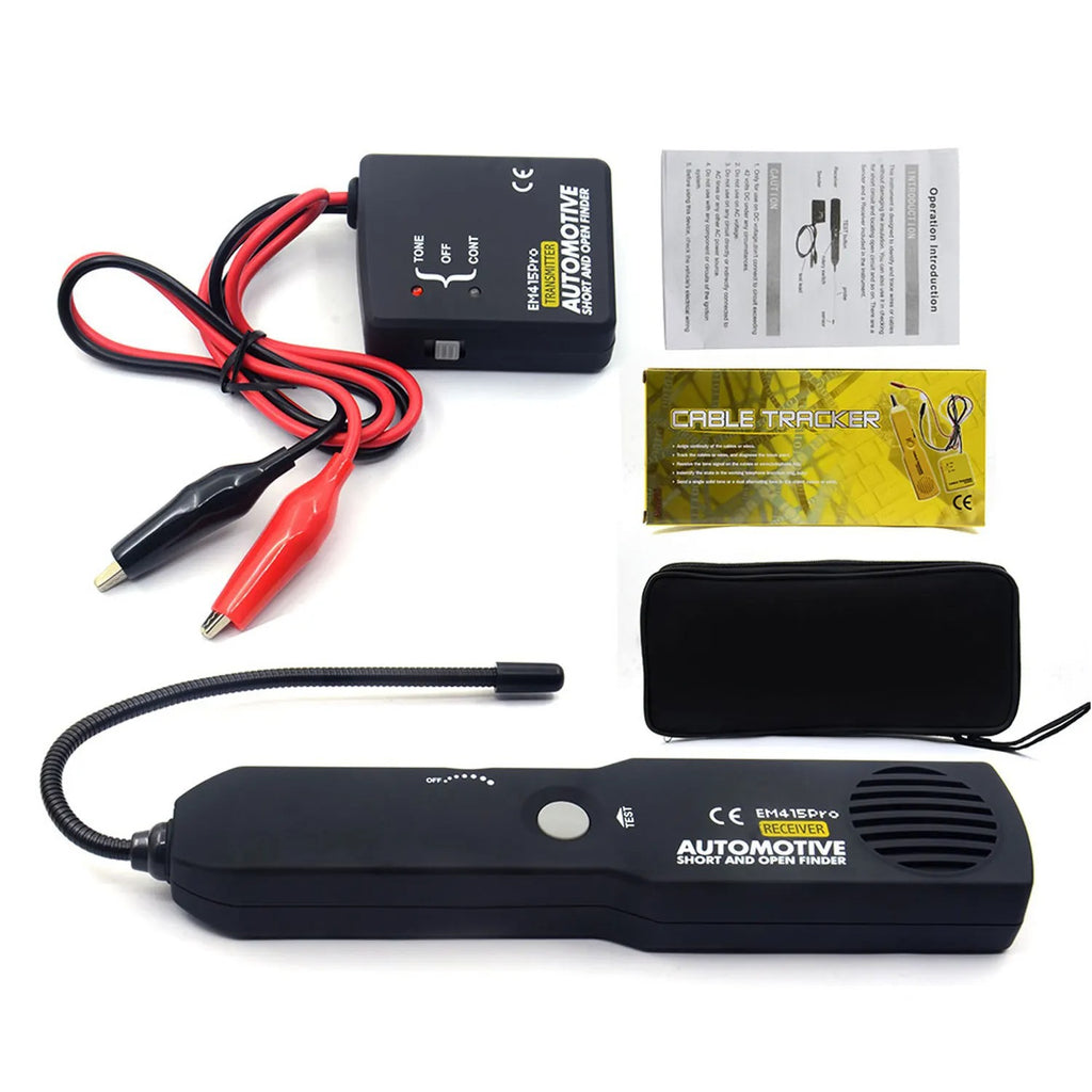 Testador de circuito automotivo exclusivo 6-42V para detecção de ponto de ruptura e circuito aberto.