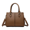 Bolsa feminina elegante para mulheres de meia-idade, bolsa de mão para mães, bolsa tote feminina.