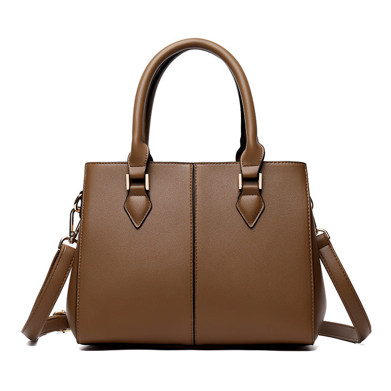 Bolsa feminina elegante para mulheres de meia-idade, bolsa de mão para mães, bolsa tote feminina.