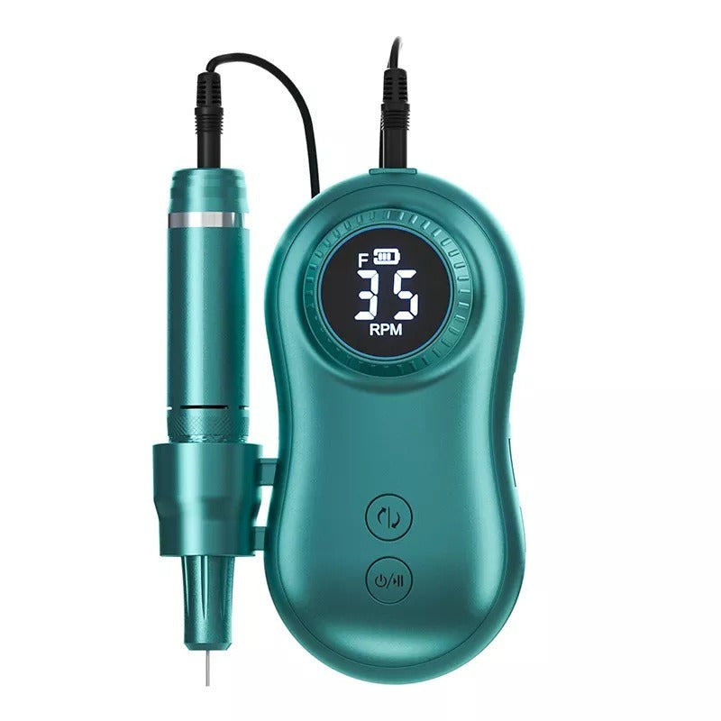 Lixadeira Elétrica Portátil para Unhas, Máquina de Manicure e Pedicure PM Electric Nail Drill