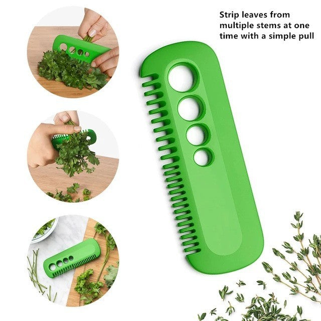 Descascador e removedor de folhas de frutas e legumes, mini descascador de legumes e removedor de ervas.