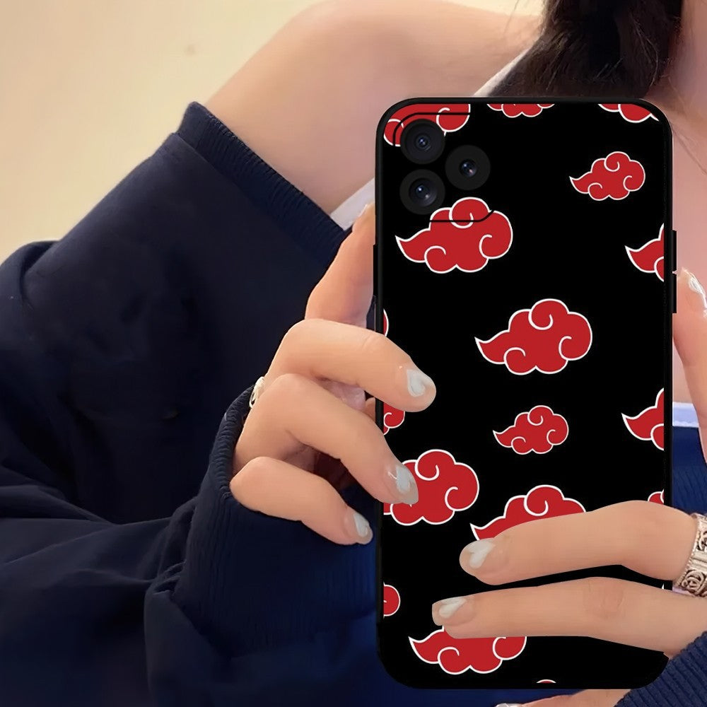 Capa para celular compatível com Apple, inspirada no anime Bilibili N-Naruto.