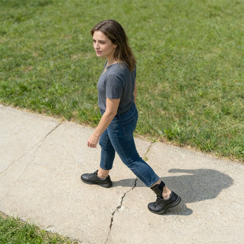 Tala noturna ajustável para fascite plantar com airbag, suporte para pé caído dorsal, ajuste confortável.
