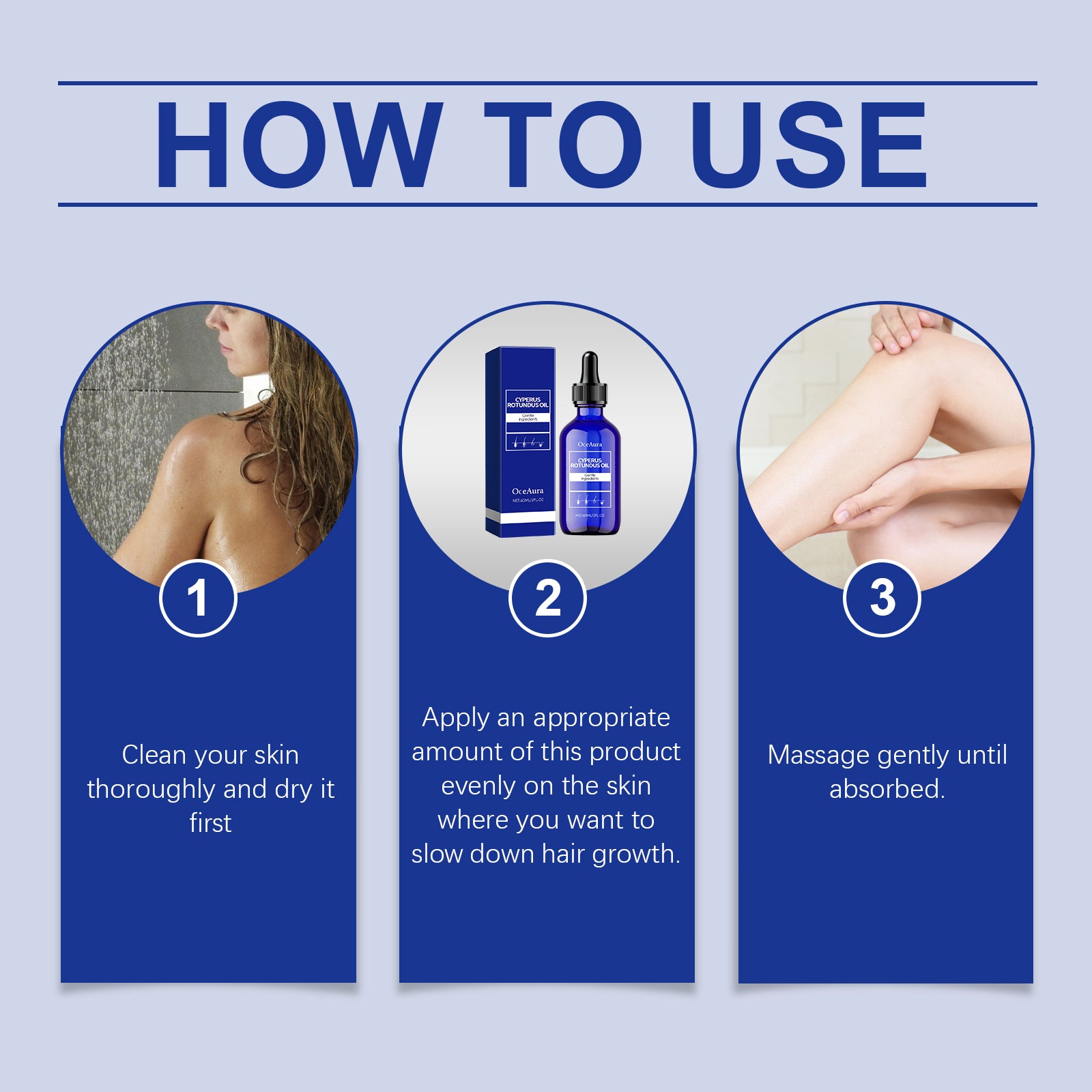 Óleo Essencial OceAura para Cuidados com os Cabelos e o Corpo, para uma Pele Nutritiva, Macia e Delicada.
