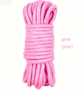 Corda erótica para bondage de casais, brincadeiras íntimas, corda de algodão de 5m/10m, produto adulto SM