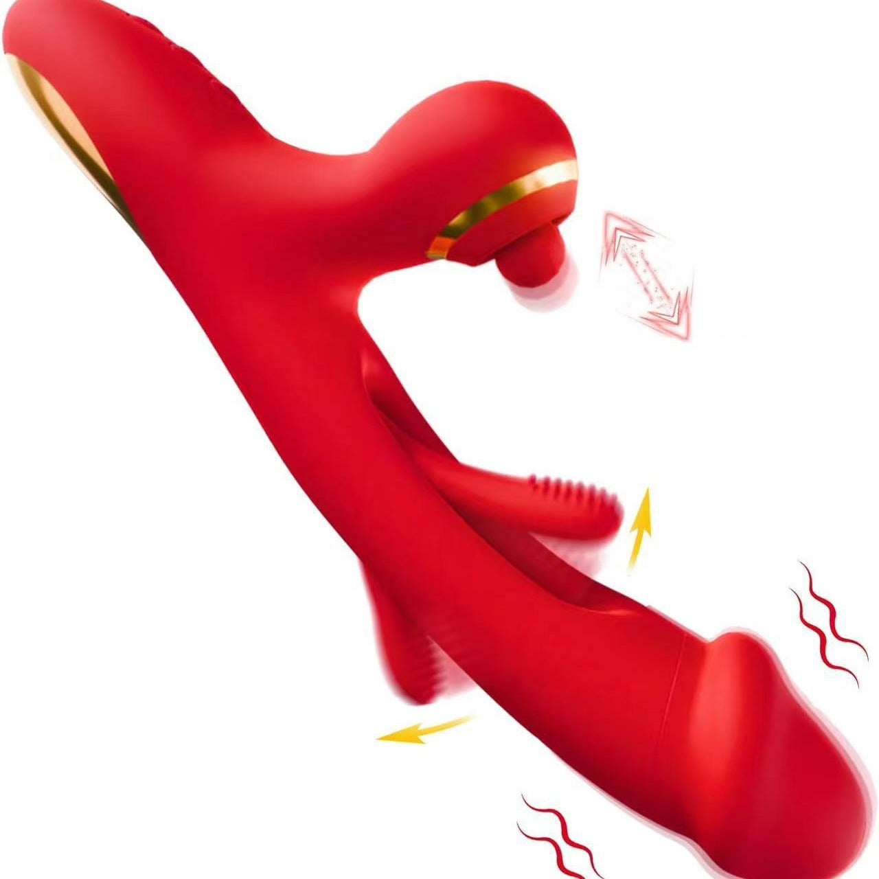 Daphne 4ª Geração G Dot Hollow Flapping Shaker Simulação de Sucção e Flexão - Produtos Sexuais Femininos para Adultos