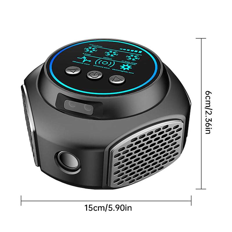 Repelente ultrassônico de 360° para pragas, repelente de alta potência para roedores e insetos em ambientes internos, controle seguro de mosquitos e ratos com plugue.