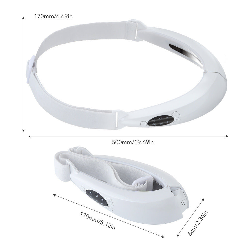 Microcorrente Luz Colorida Instrumento V para Firmeza Facial  Beauty Instrument Hot Compress Lifting Face Slimming Instrument
