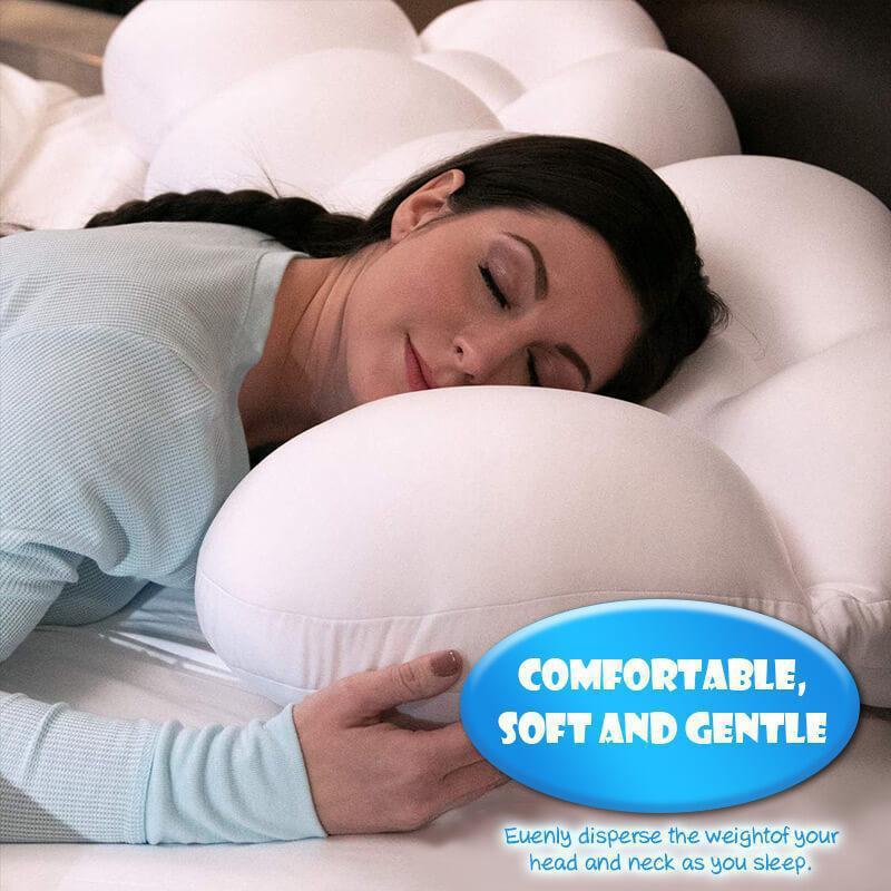 Travesseiro Ovo Multifuncional para Dormir: Apoio para a Cintura e Pescoço Pillow Cervical Vertebra Help Sleep