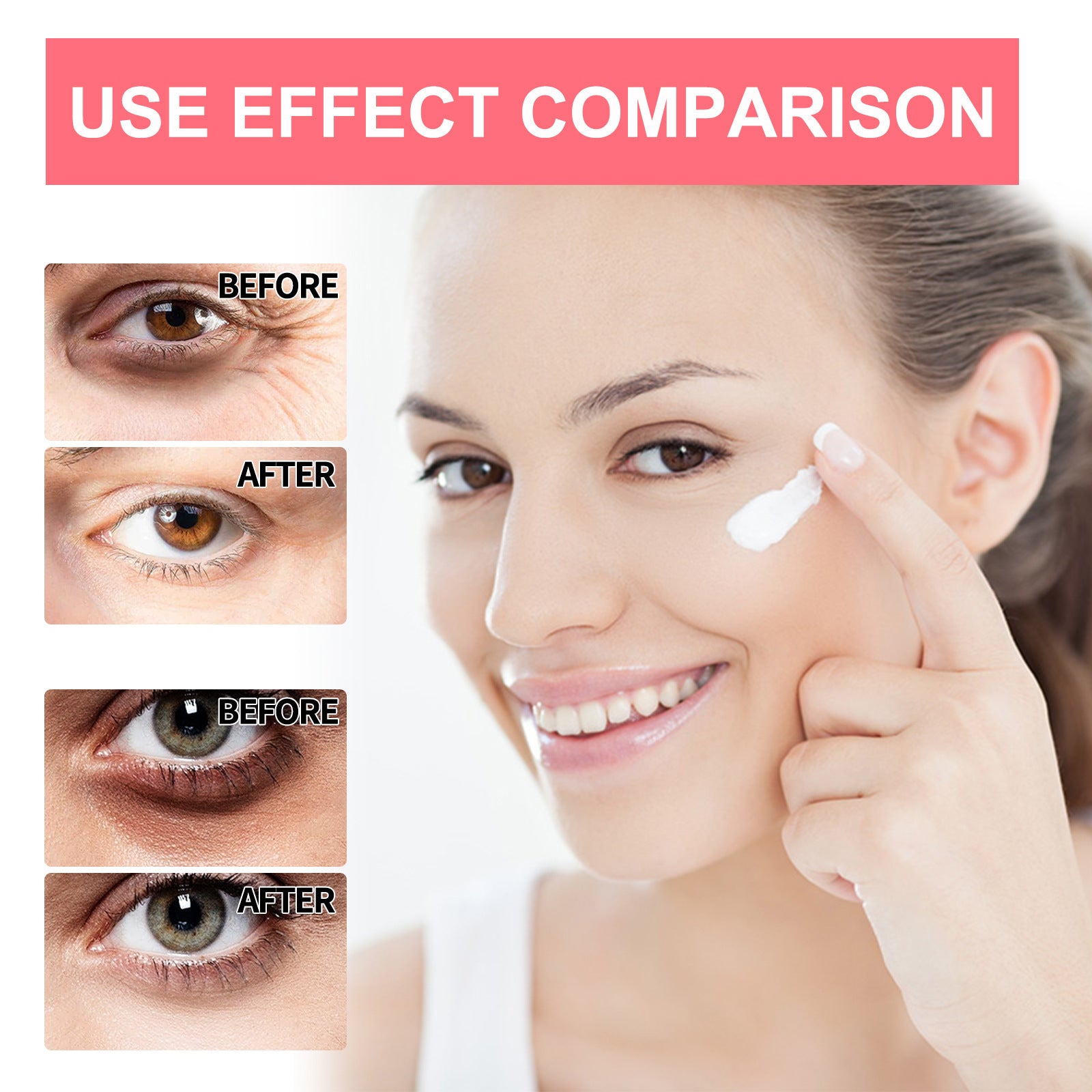 EELHOE Creme para Olhos com Retinol em Bastão: Hidratante e Nutritivo para uma Pele ao Redor dos Olhos Macia e Suave.