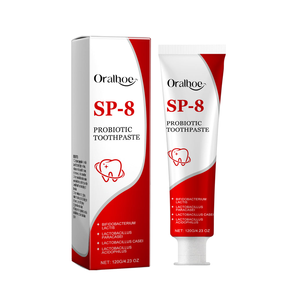 O creme dental Oralhoe Mint Cleaning limpa suavemente a sujeira e remove o amarelamento dos dentes, proporcionando cuidado, frescor e fragrância duradouros.