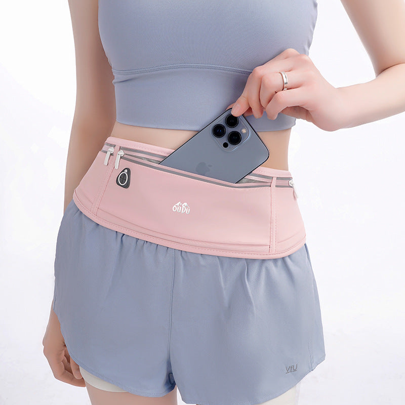 "Pochete Esportiva para Atividades ao Ar Livre, Bolsa Impermeável de Grande Capacidade para Celular, Bolsa Elástica Unissex para Corrida e Fitness"