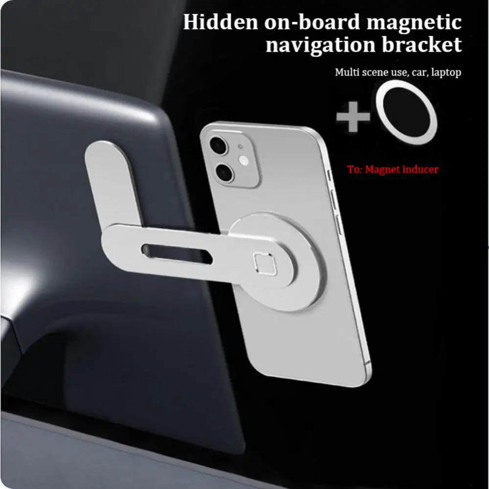 Suporte para celular veicular, carregador para laptop, monitor, suporte lateral para celular para Tesla Model 3 Y X S.