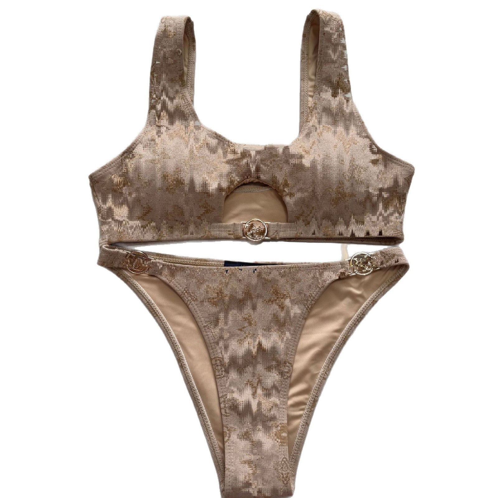 Conjunto de biquíni de duas peças para mulheres