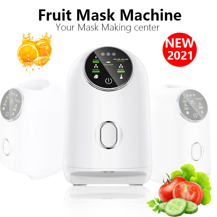 Máquina de Máscara Facial de Frutas e Vegetais, Máquina de Máscara Facial Caseira de Frutas e Vegetais, Instrumento de Beleza