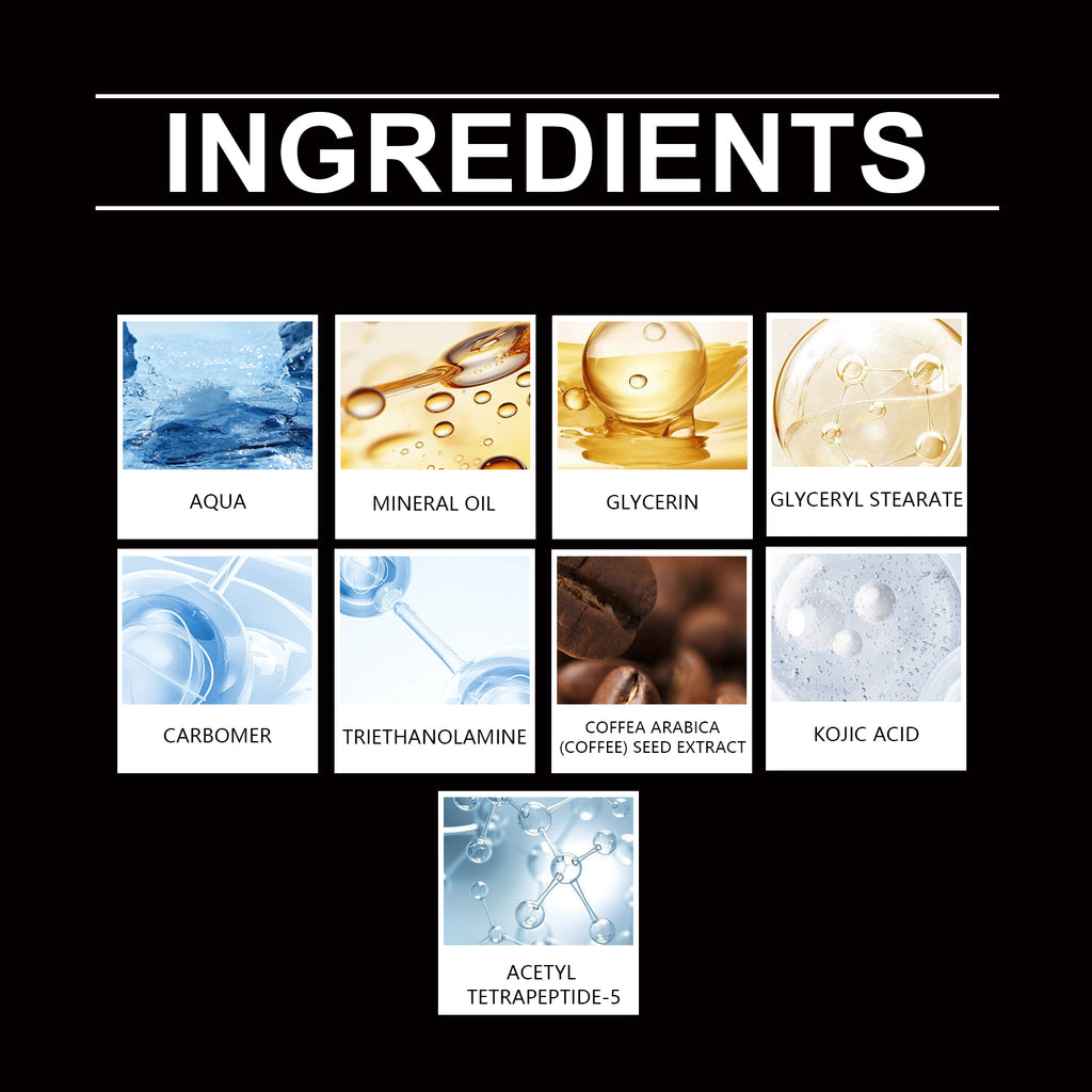 Hoygi Eye Essence Cream hidrata suavemente a pele, nutre e melhora as linhas finas ao redor dos olhos.