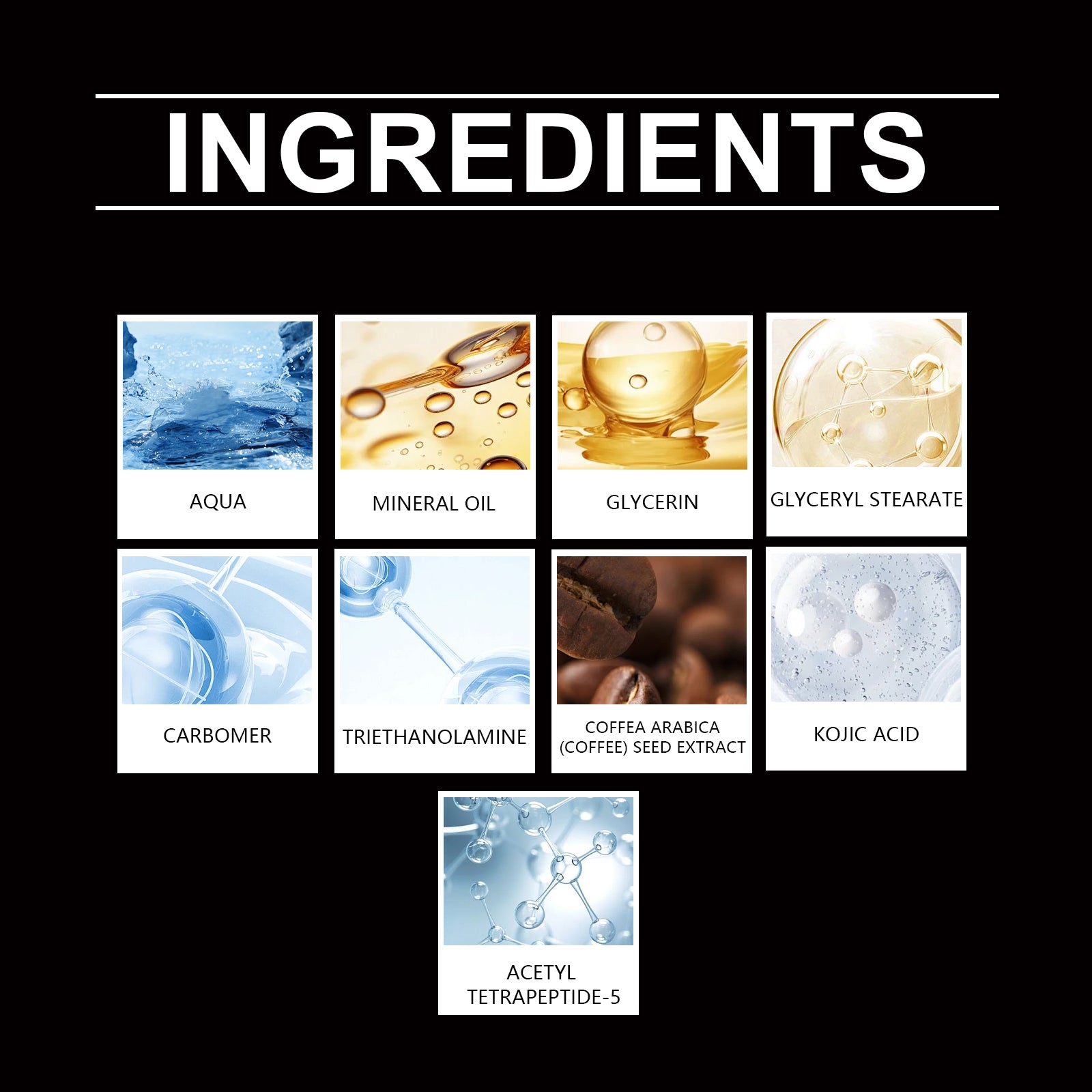 Hoygi Eye Essence Cream hidrata suavemente a pele, nutre e melhora as linhas finas ao redor dos olhos.