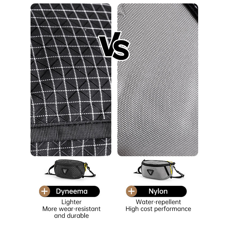 Bolsa de cintura Hikeman, para esportes ao ar livre, expande-se como mochila, leve para viagens/trilhas.