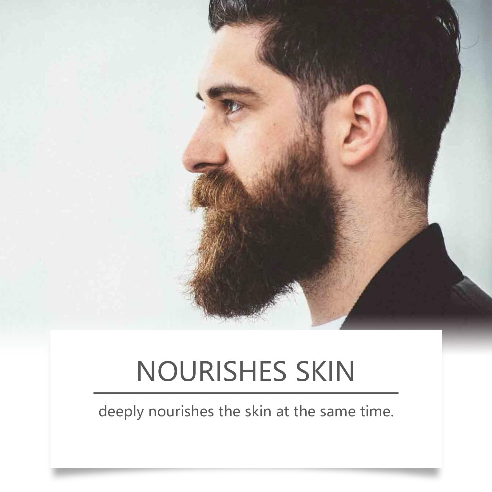 Óleo para Barba Masculina: Limpeza Suave, Hidratação e Amaciamento. Óleo Essencial para Barba.
