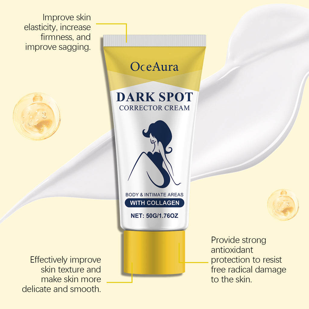 O hidratante corporal OceAura hidrata a pele do corpo para melhorar a aparência de pele opaca. Creme hidratante para o corpo.