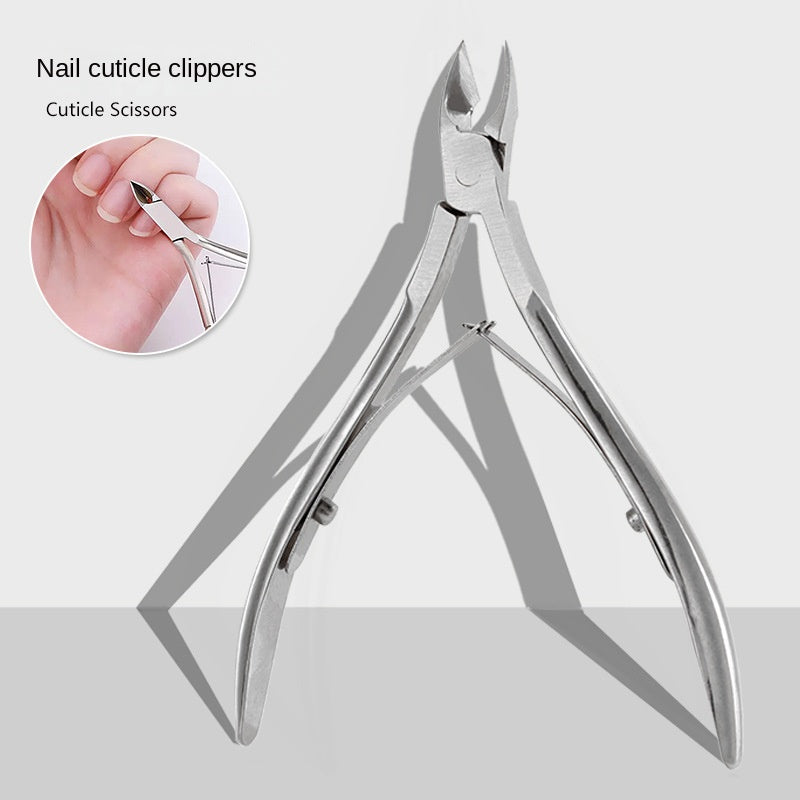 Cortador de cutículas para remover cutículas e peles soltas, cortador de unhas angular, ferramenta removedora de cutículas