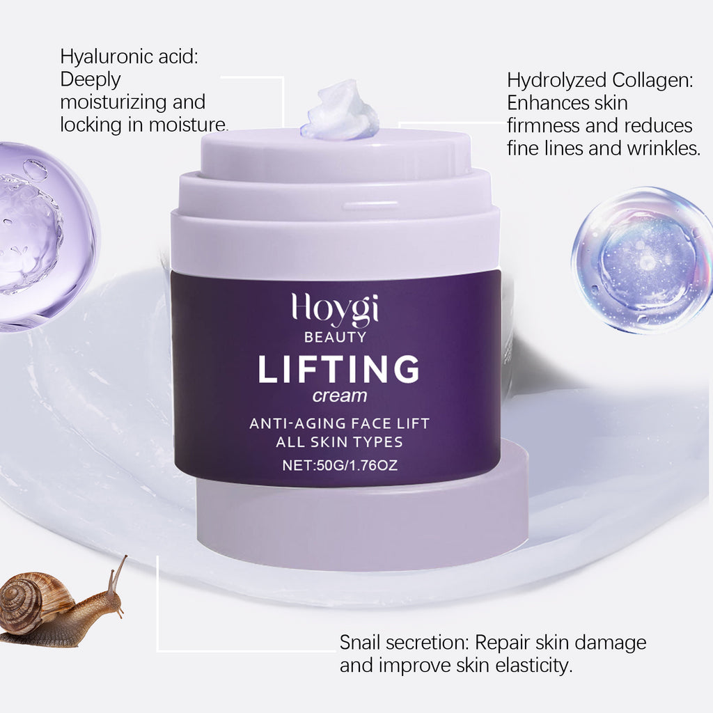 Creme facial profundamente hidratante para suavizar linhas finas e iluminar a tez.