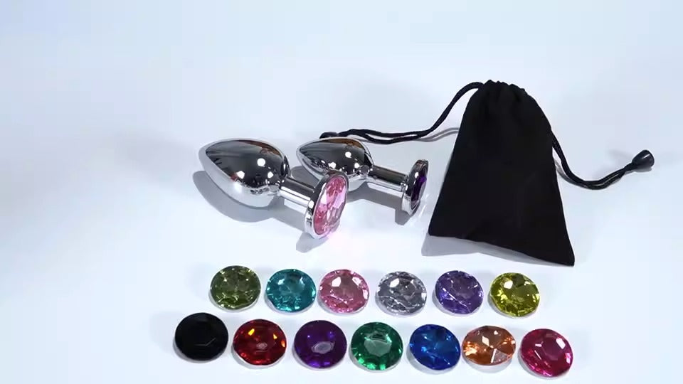 Plug anal posterior de metal para homens e mulheres adultos, brinquedo sexual SM para masturbação e orgasmo, plug anal para produtos adultos