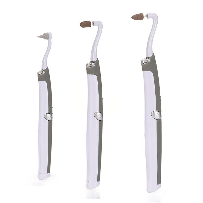 Aparelho de limpeza dental elétrico com vibração sônica e LED, para polimento e remoção da placa bacteriana.