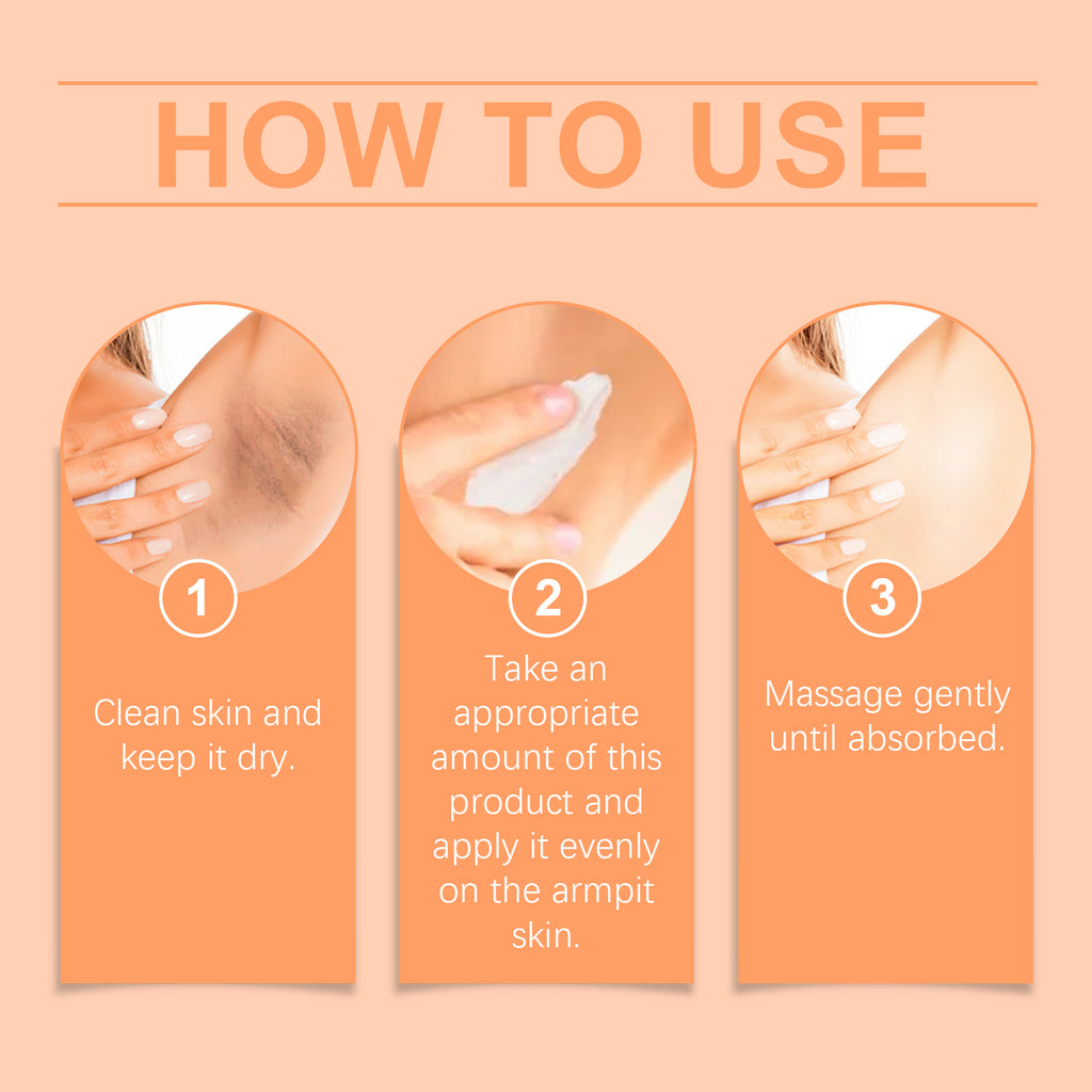 Creme hidratante para a pele das axilas OceAura, ideal para peles delicadas e com articulações sensíveis.