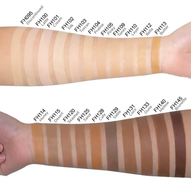 Full Coverage Matte Foundation for Dry & Oily Skin | CAD B | FH112 - e & cj8e & cj8