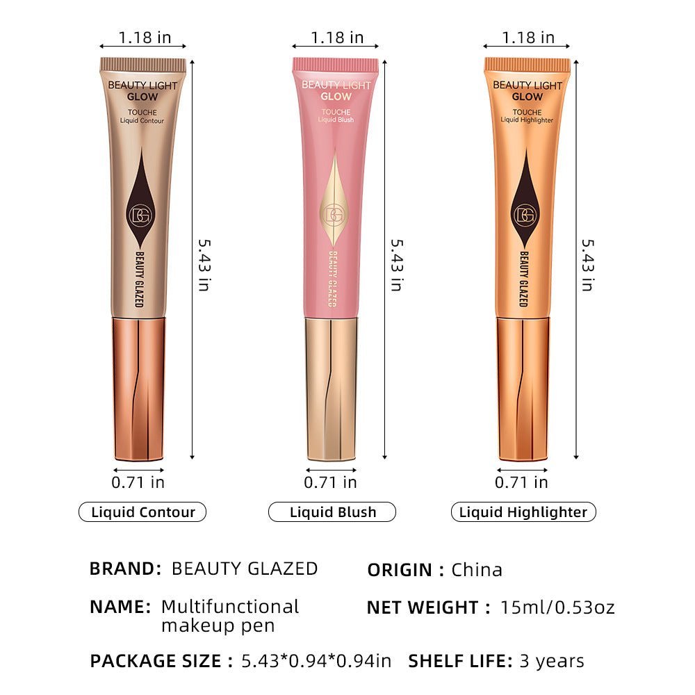Liquid Blush Highlight Shading Pen - e & cj8e & cj8