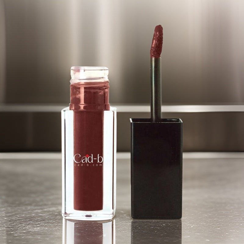 Liquid Cream Lipstick with Vitamin E - Full Coverage & Velvet Finish | CAD B | LCL02 - e & cj8e & cj8