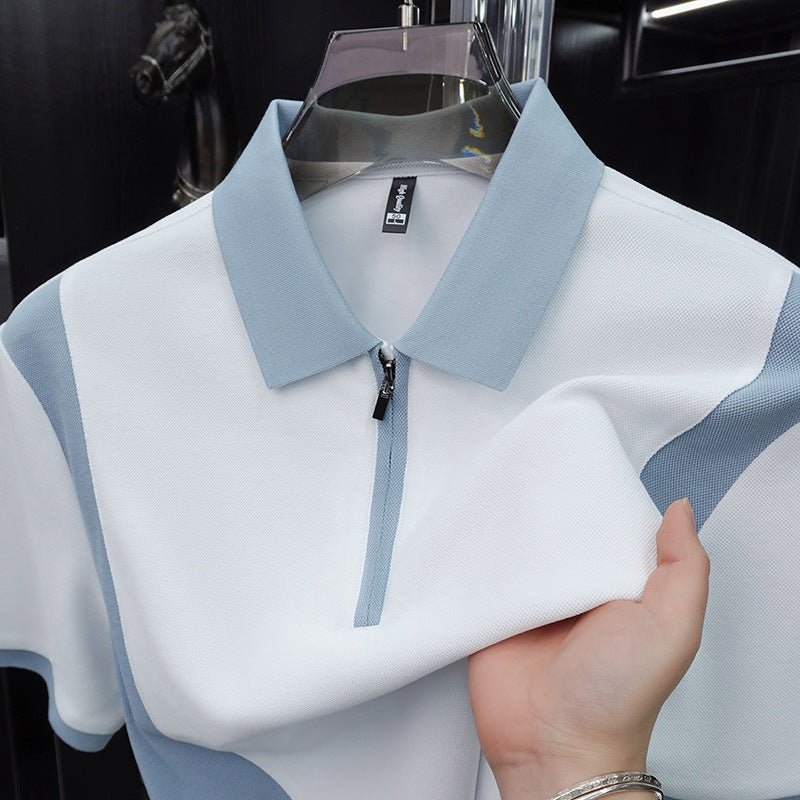 Men's Short - sleeve Lightweight Breathable T-shirt - e & cj8e & cj8