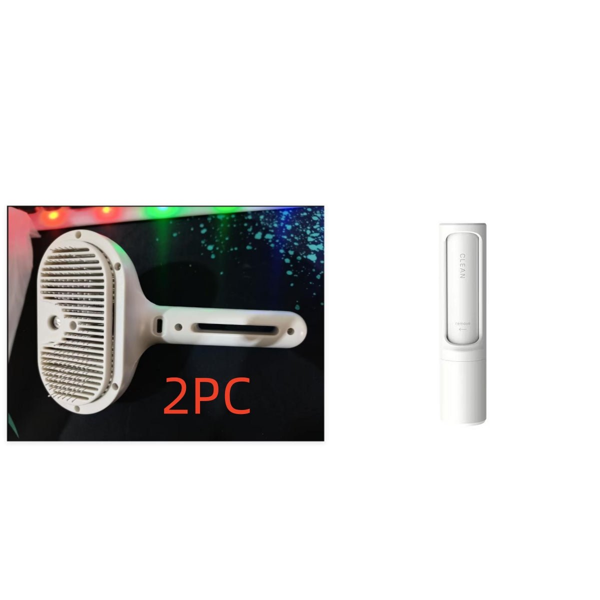Pet Comb Self Cleaning Pets Hair Remover Brush For Dogs Grooming Tools Dematting Comb Built - in Mist Humidifier Pet Products - e & cj8e & cj8